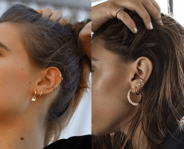 Piercing de Beleza (Kit 3 pares) - Frete Grátis